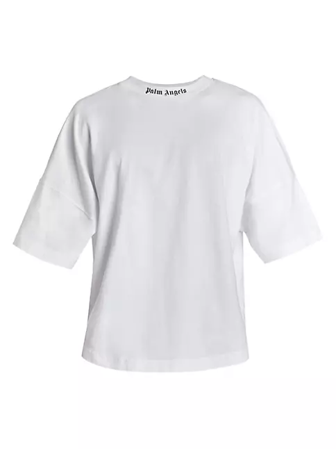 Palm Angels Classic Logo Print T-Shirt Black