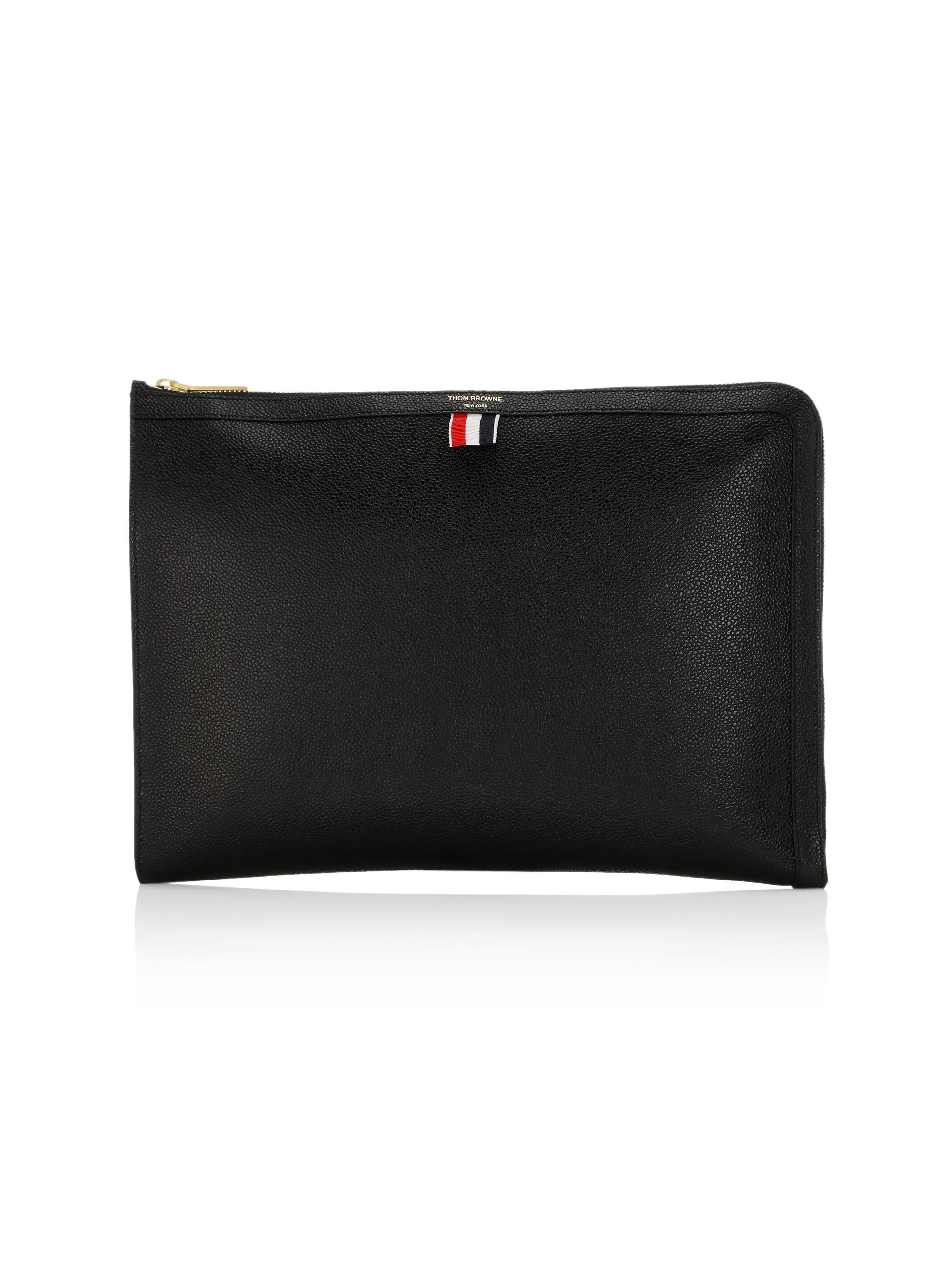 Document Gusset Leather Folio