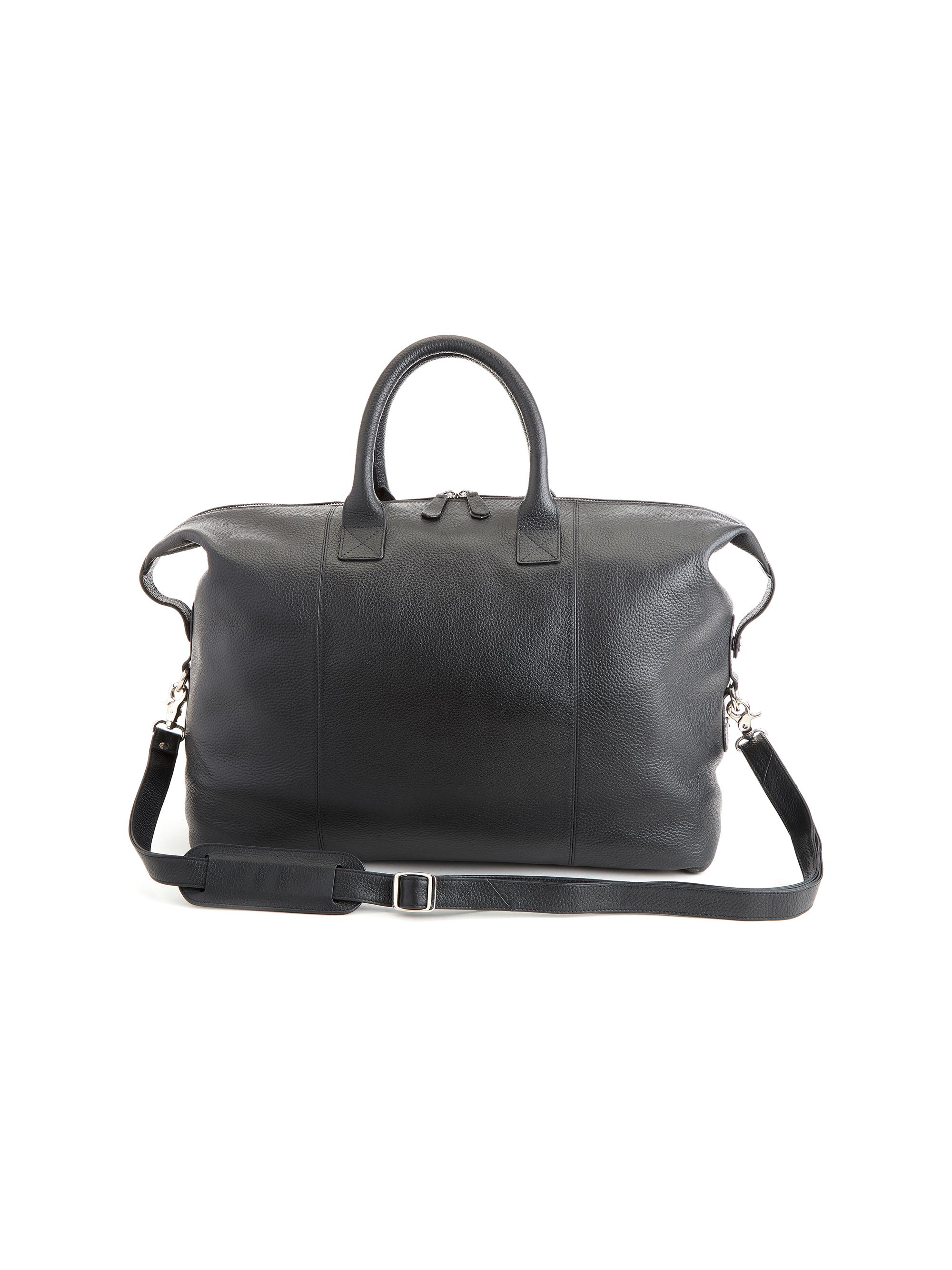 Medium Leather Duffel Bag