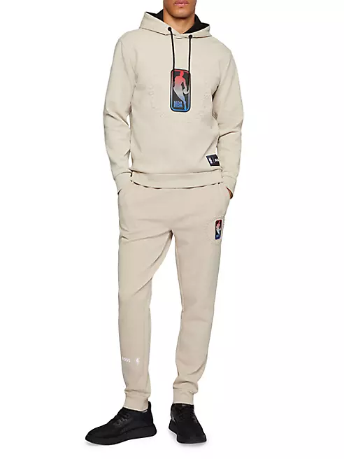 Shop BOSS x NBA NBA Logo Bounce Hoodie Sweatshirt