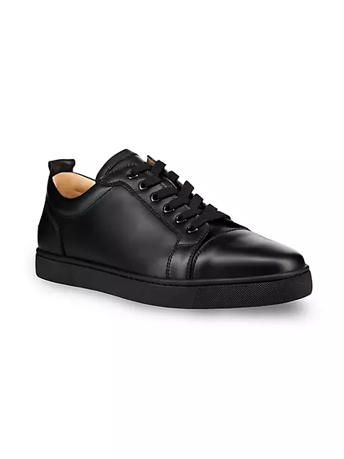 Shop Christian Louboutin Louis Junior Leather Sneakers | Saks Fifth Avenue