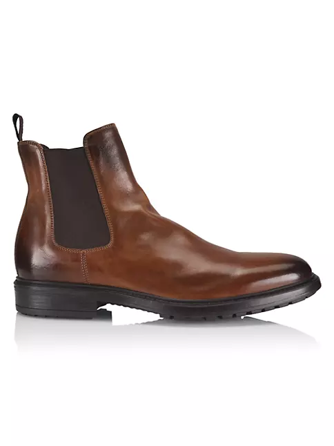 Shop Boot New York Largo Leather Boots | Saks Avenue