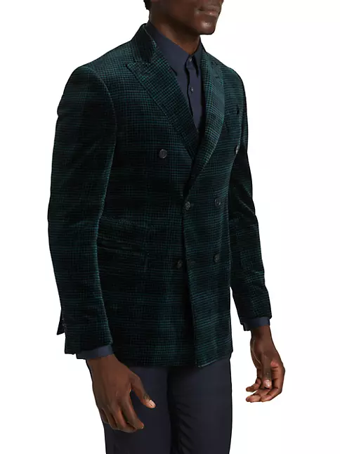 Single Breasted Tapestry Suit Jacket | boohooMAN USA