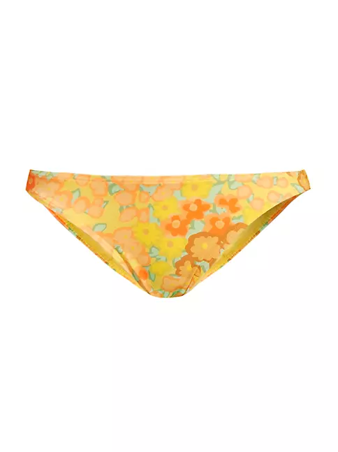 Shop Tory Burch Floral Hipster Bikini Bottom | Saks Fifth Avenue