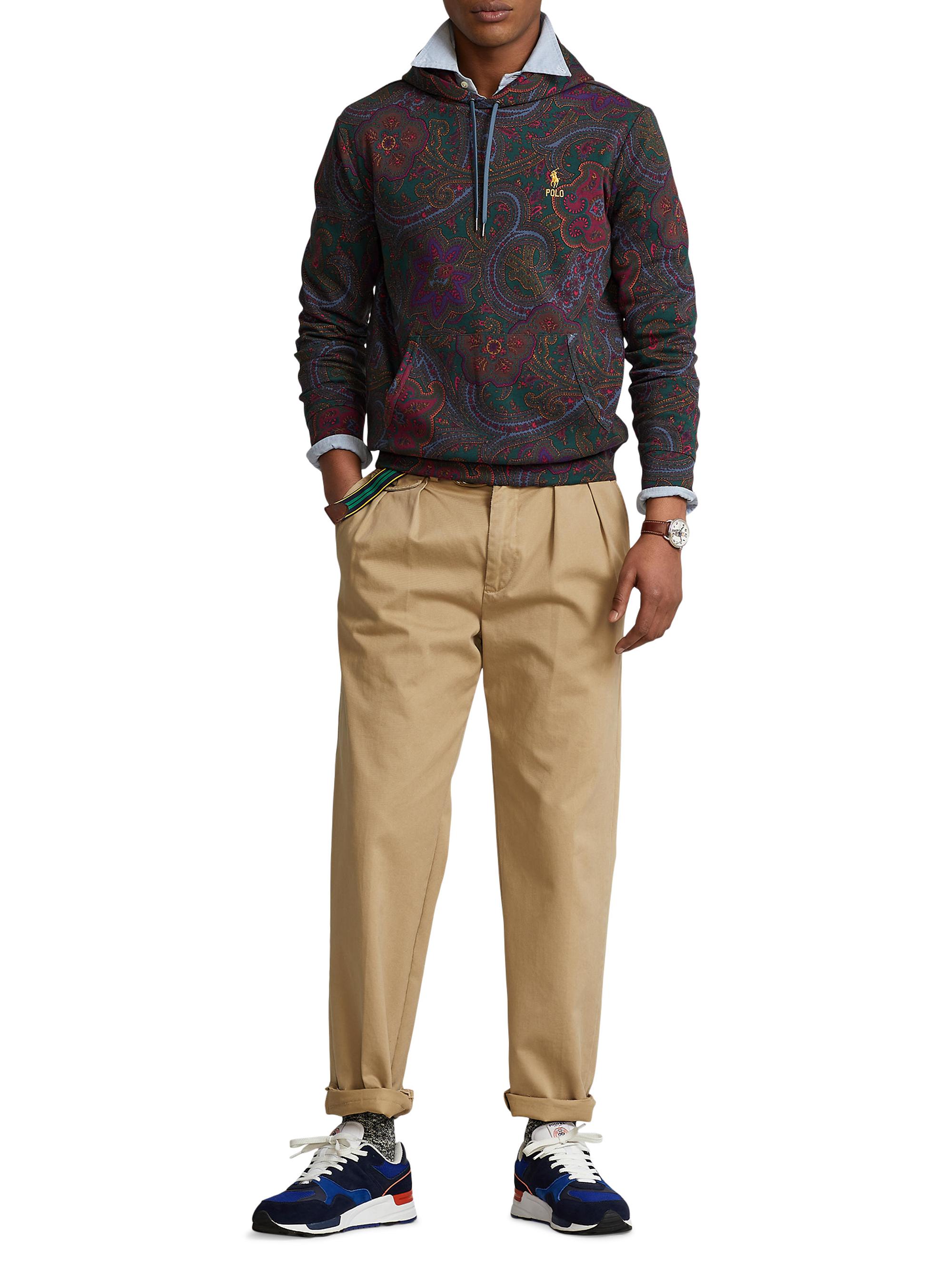 Shop Polo Ralph Lauren Paisley Print Hoodie Sweatshirt | Saks Fifth Avenue