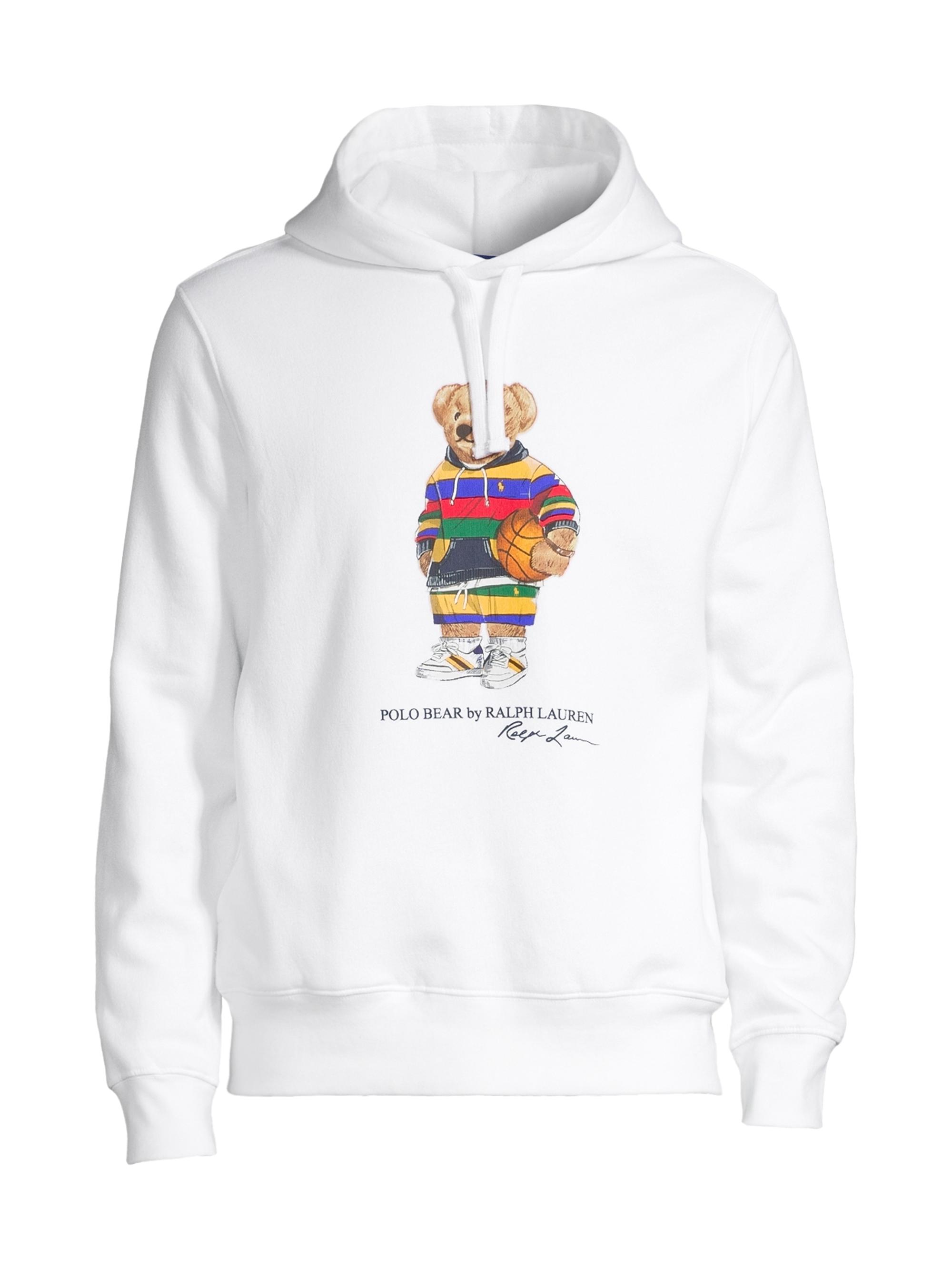 Shop Polo Ralph Lauren Polo Bear Fleece Hoodie | Saks Fifth Avenue