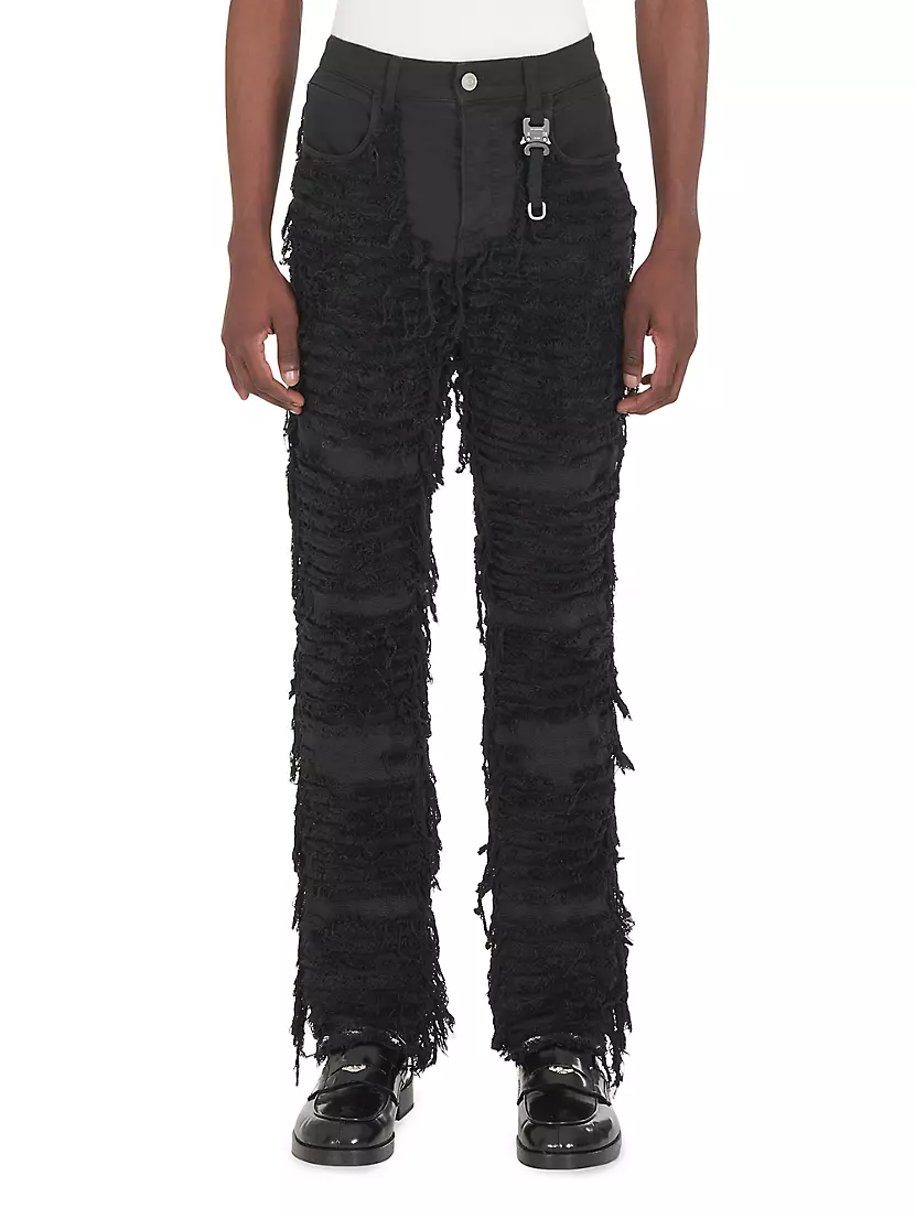 Blackmeans Shredded Stretch Jeans