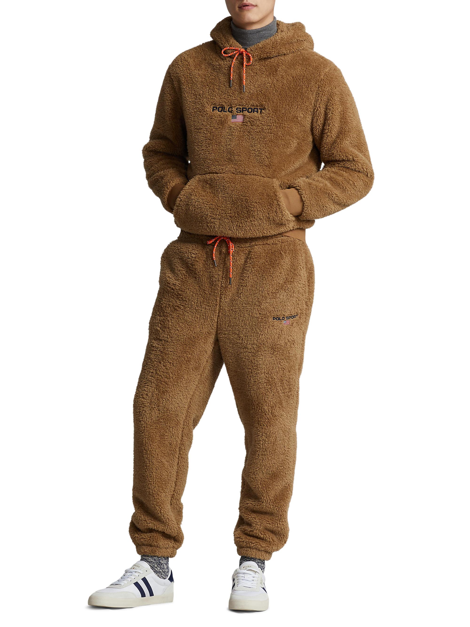 Shop Polo Ralph Lauren Curly Hi-Pile Logo Hoodie | Saks Fifth Avenue