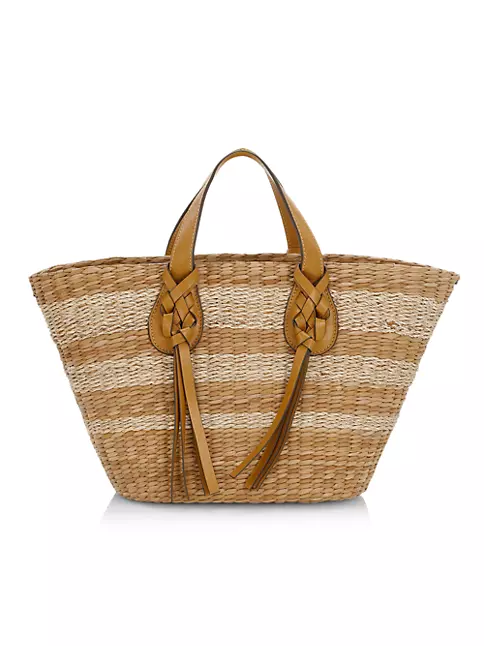 Shop Ulla Johnson Seaview Straw Basket Bag | Saks Fifth Avenue