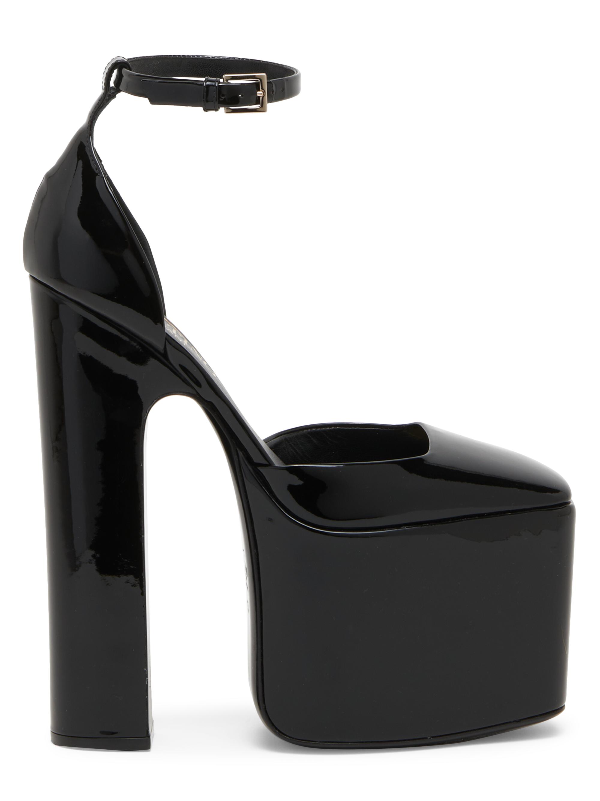 Patent Leather Platform Pumps