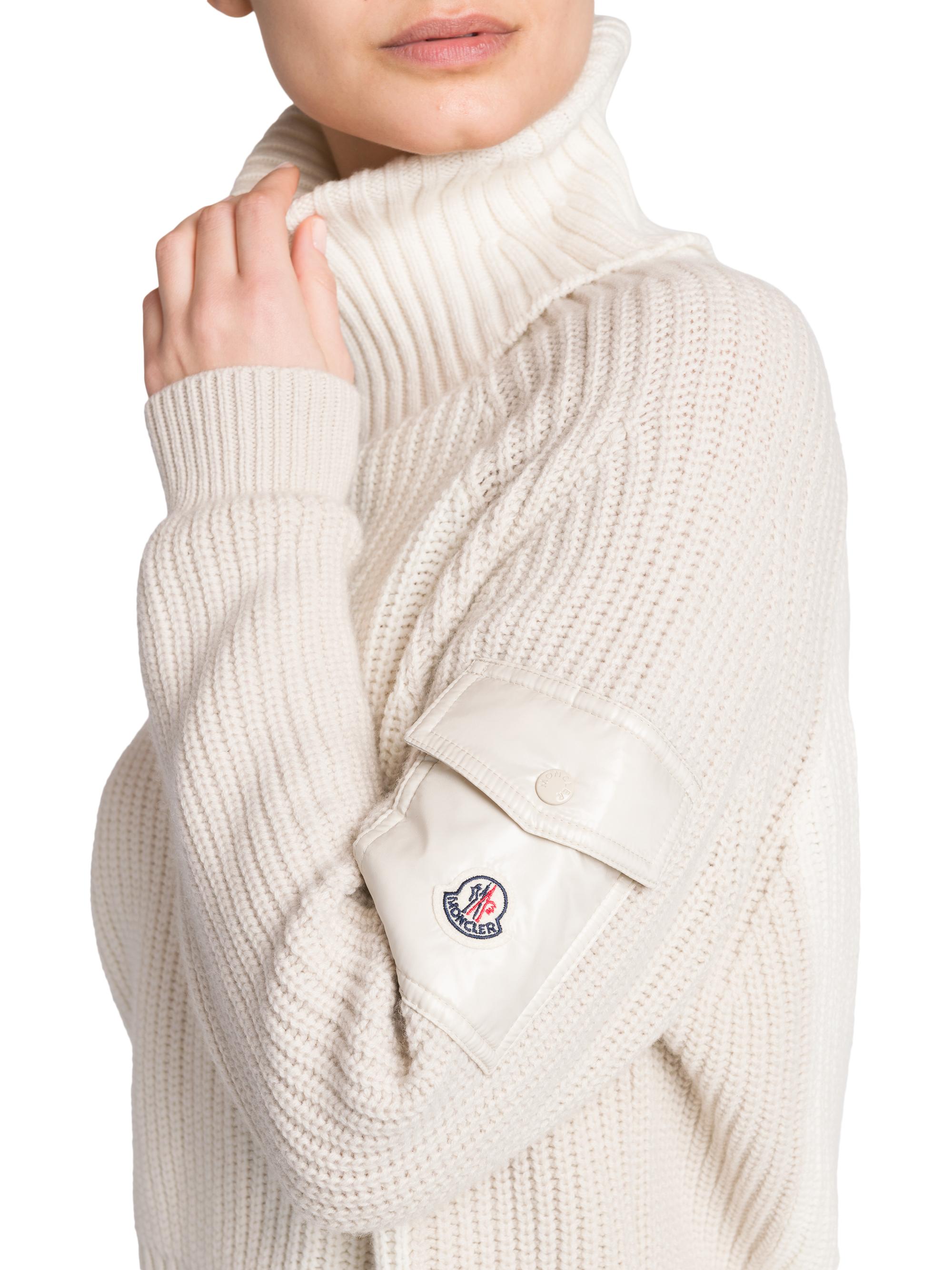 Shop Moncler Mainline Wool u0026 Cashmere Turtleneck Sweater | Saks Fifth Avenue