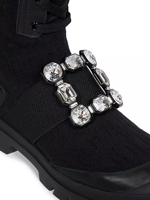 Treasures of NYC - Gucci Black Monogram Boots