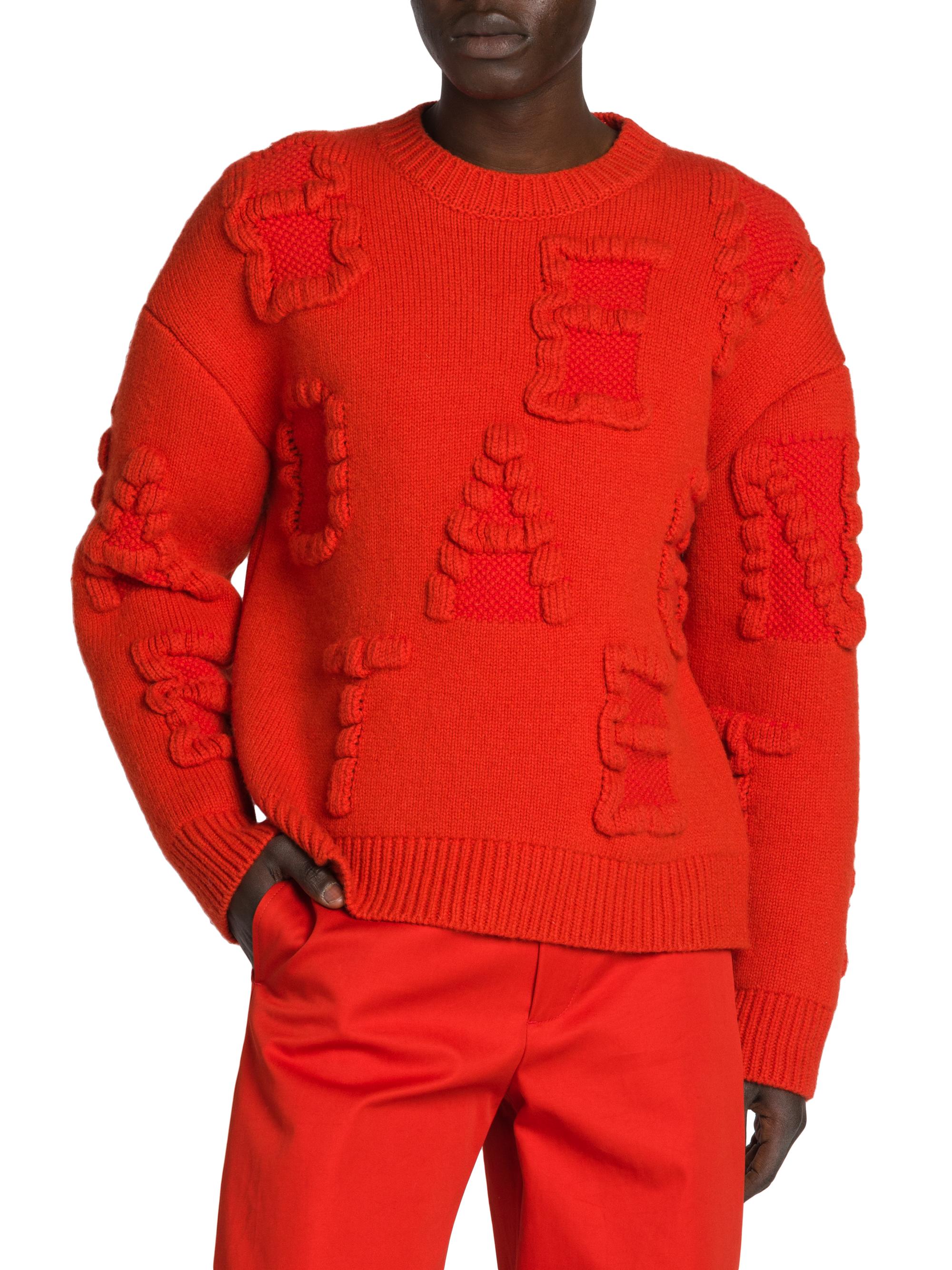 Wardrobe 04 Shetland Alphabet Knit Sweater