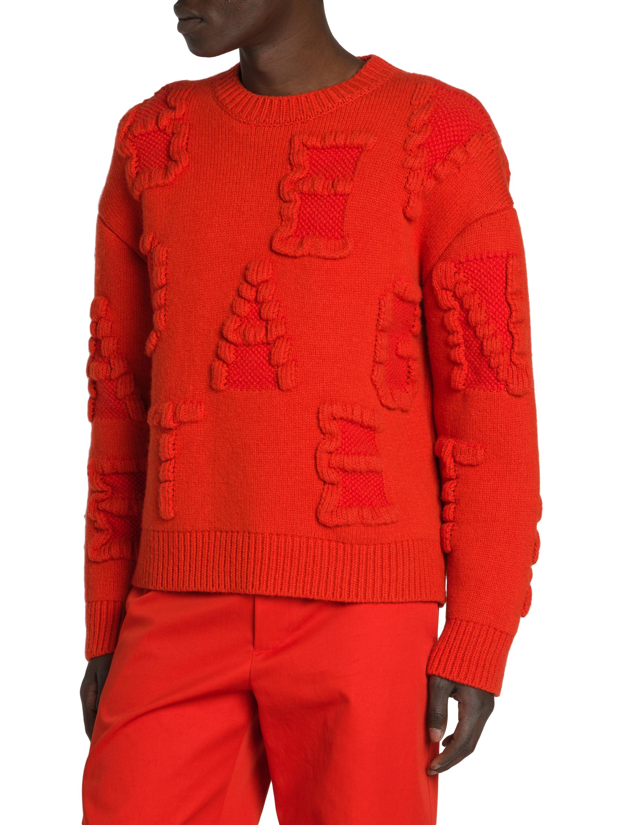 Wardrobe 04 Shetland Alphabet Knit Sweater