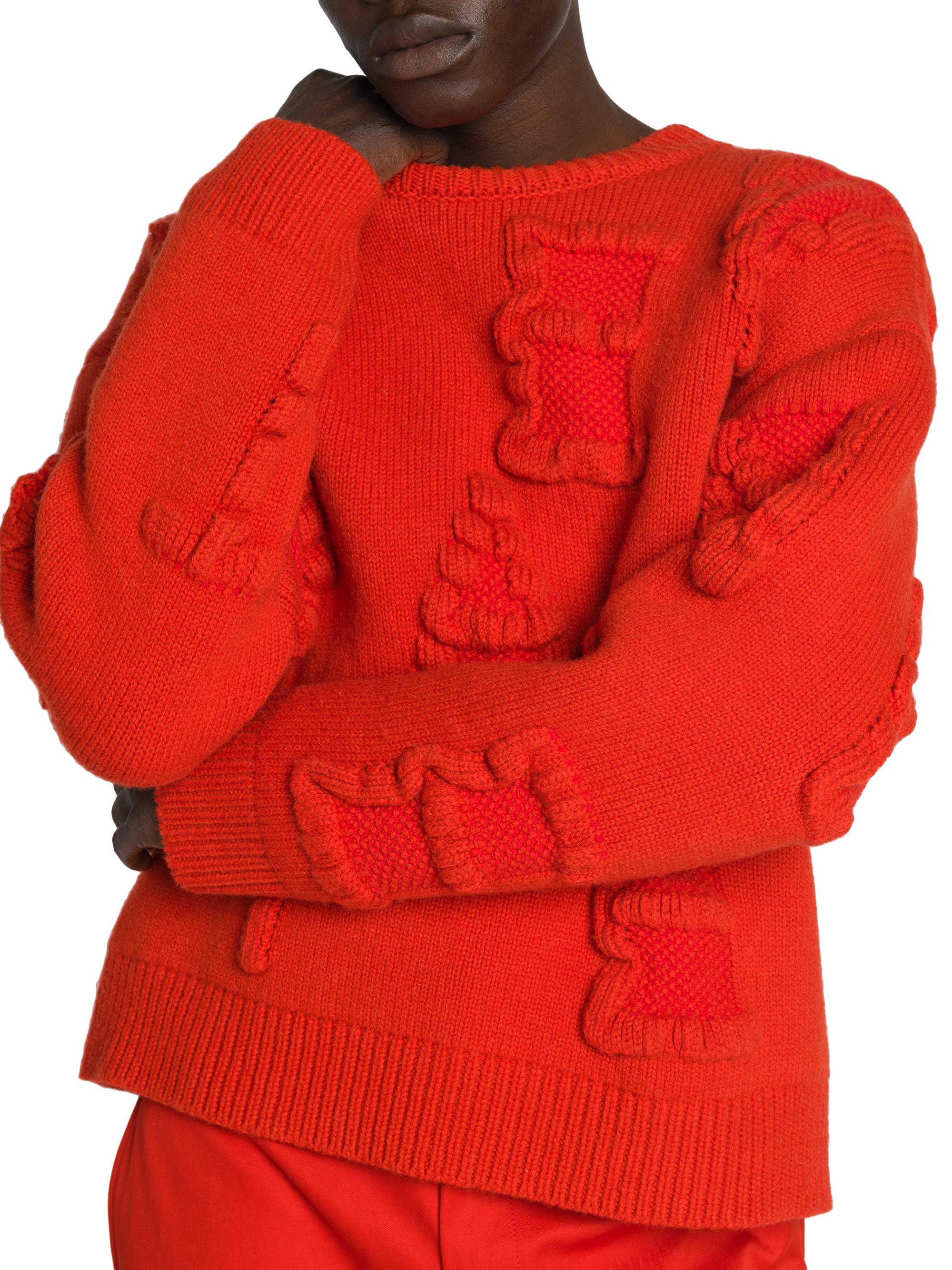 Wardrobe 04 Shetland Alphabet Knit Sweater