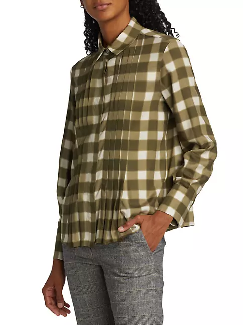 Damier Spread Long-Sleeved Shirt - Ready-to-Wear