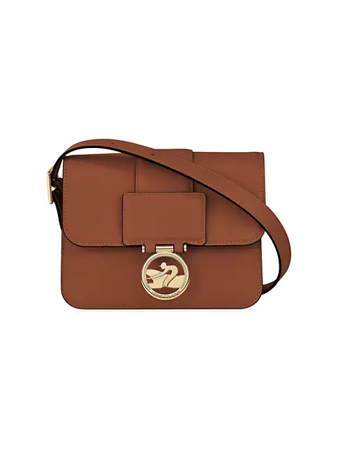 Shop Longchamp Small Box-Trot Leather Crossbody Bag | Saks Fifth Avenue