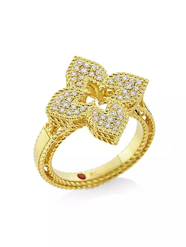 Venetian Princess 18K Yellow Gold & Diamond Ring