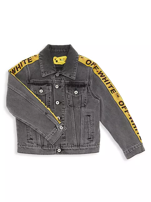 Shop Off-White Little Boy's Boy's Logo Industrial Jacket | Saks Fifth Avenue