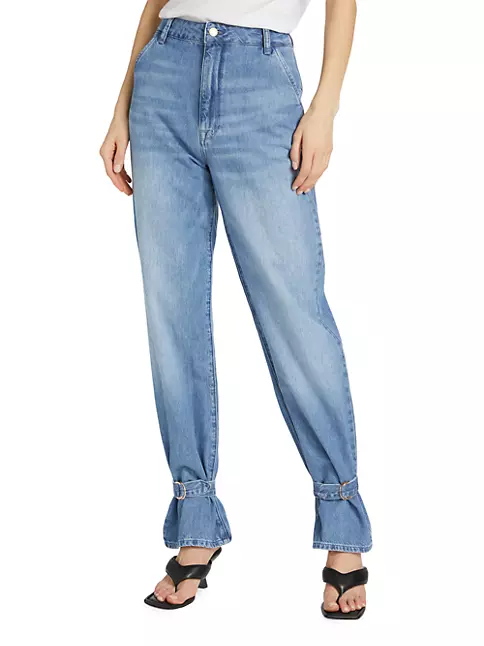 Shop Triarchy Costa Tapered Buckle Jeans | Saks Fifth Avenue