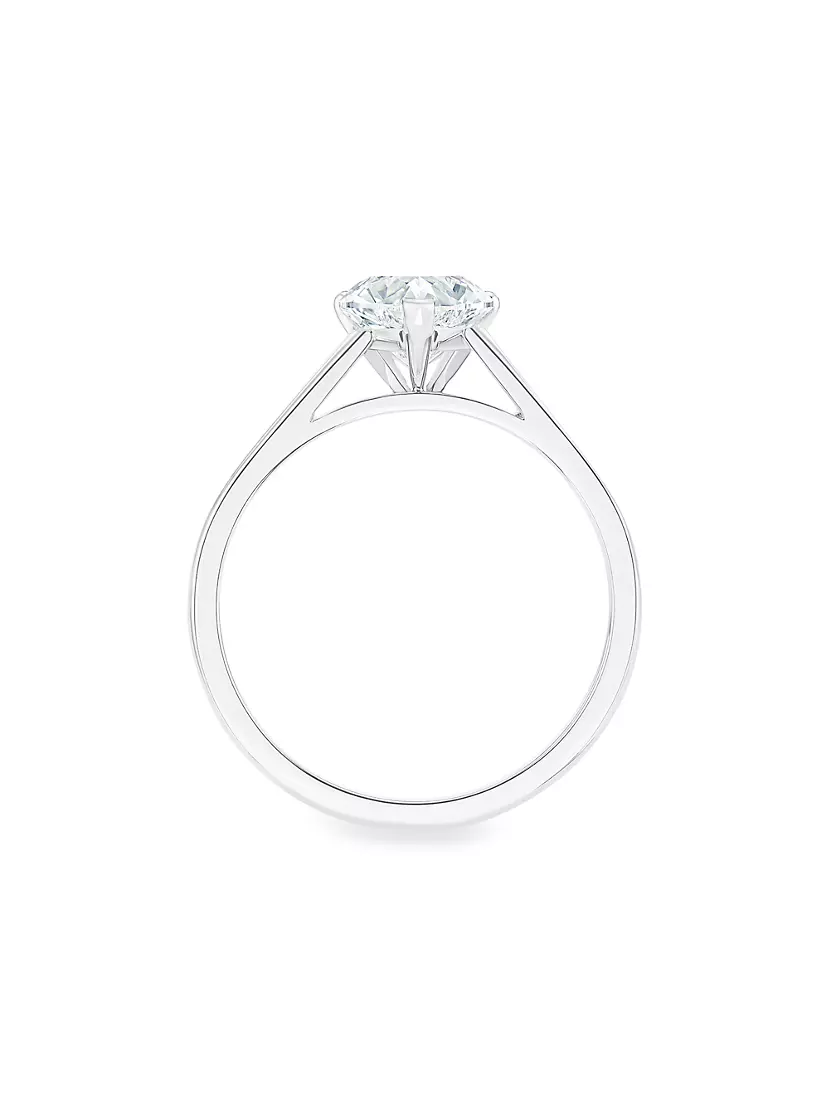 de Beers Jewellers Women's Heart Engagement Ring