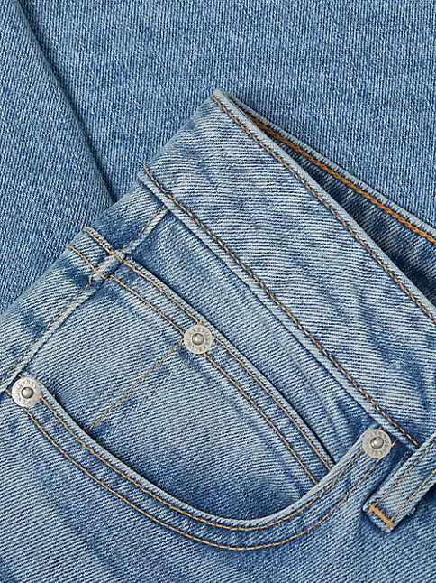 Shop SLVRLAKE Lou Lou Slim-Fit Cropped Jeans | Saks Fifth