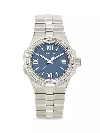 Alpine Eagle Diamond & Stainless Steel Bracelet Watch