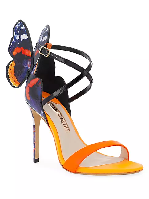 Shop Sophia Webster Chiara Butterfly Ankle-Strap Sandals | Saks 