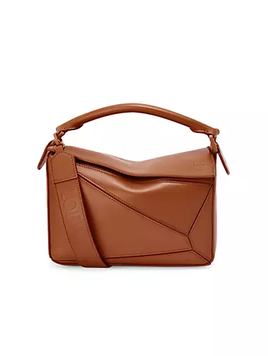Puzzle Small Leather Shoulder Bag