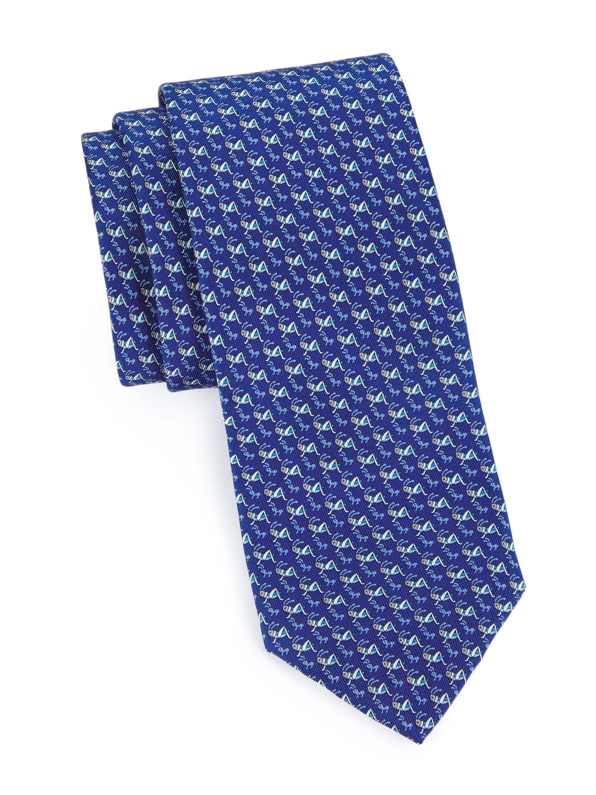 Grasshopper Silk Tie