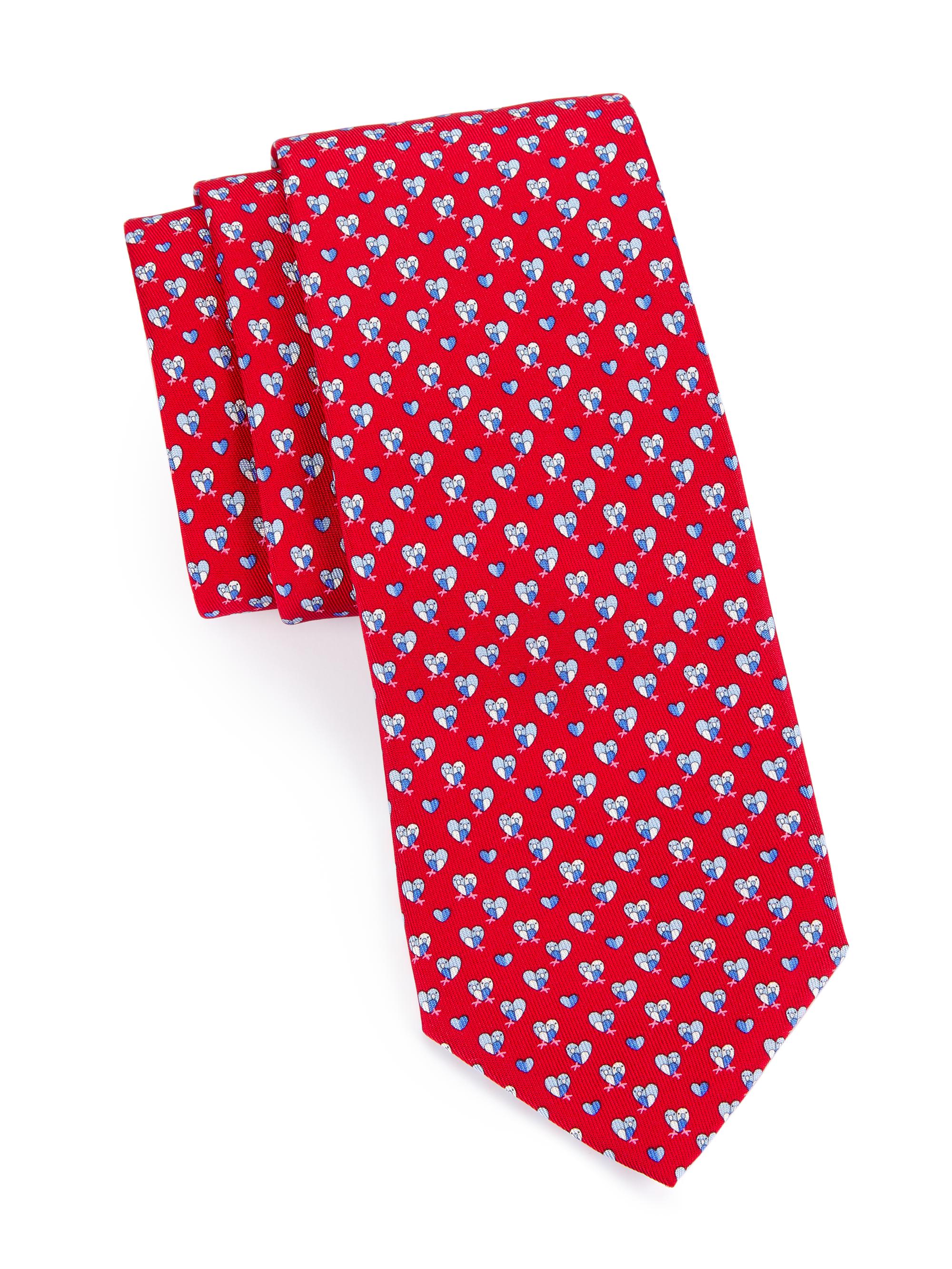 Lovebirds Silk Tie