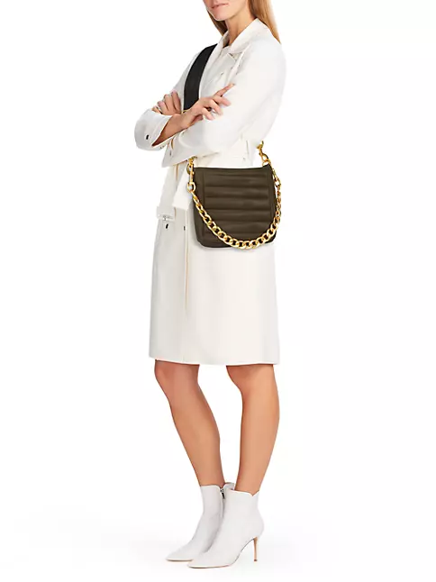 The Downtown Duchess Quilted Shoulder Bag