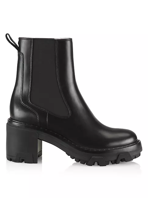 Shop rag & Shiloh Lug-Sole Leather Chelsea Boots | Fifth Avenue