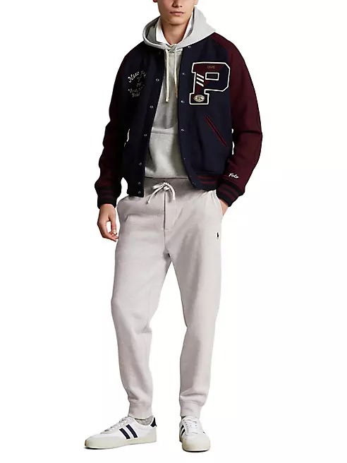 Shop Polo Ralph Lauren Wool-Blend Varsity Jacket