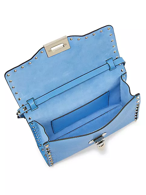 Shop Valentino Small Rockstud Leather Bag | Saks Fifth