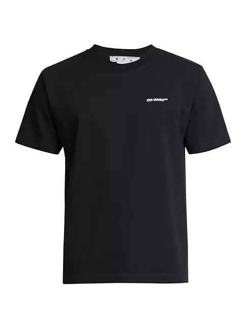 Fugtighed Appel til at være attraktiv trådløs Shop Off-White Wave Outline Diagonal T-Shirt | Saks Fifth Avenue