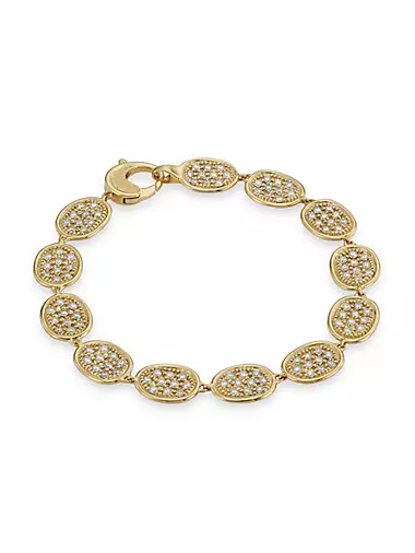 Lunaria Alta 18K Yellow Gold & 2.4 TCW Diamond Bracelet
