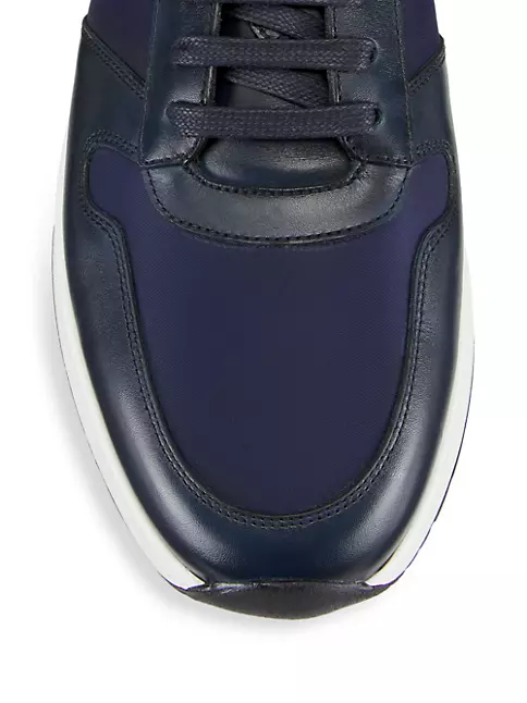 Shop To Boot New York Pianosa Leather & Nylon Sneakers | Saks Fifth Avenue