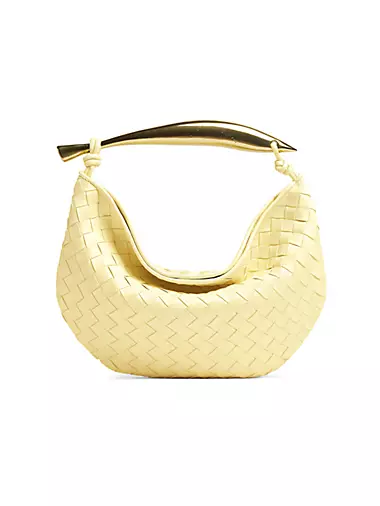 Sardine Leather Goldtone Top-Handle Bag