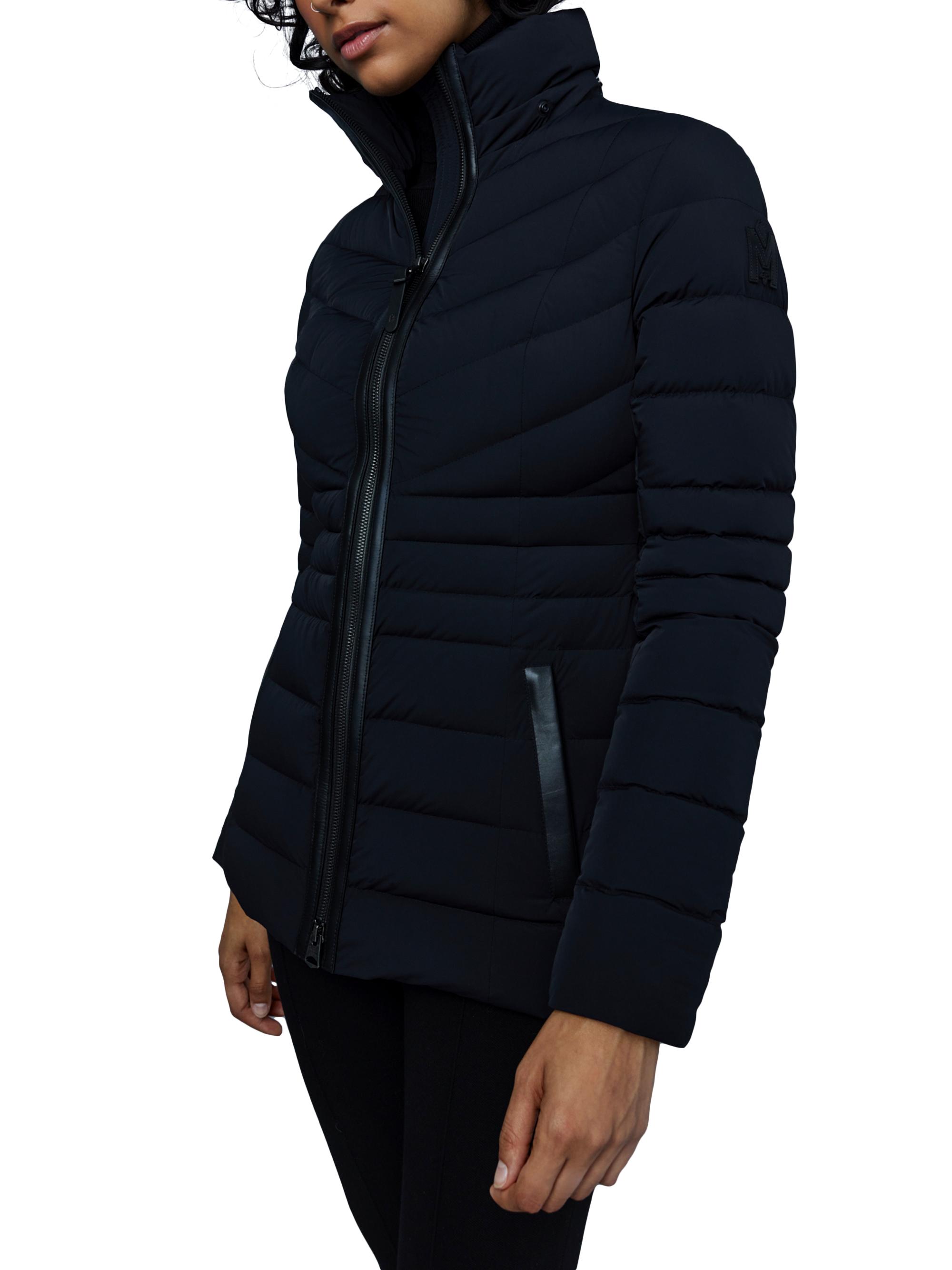 Shop Mackage Patsy Hooded Stretch Down Jacket | Saks Fifth Avenue
