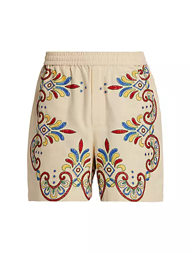 Carnival Embroidered Shorts
