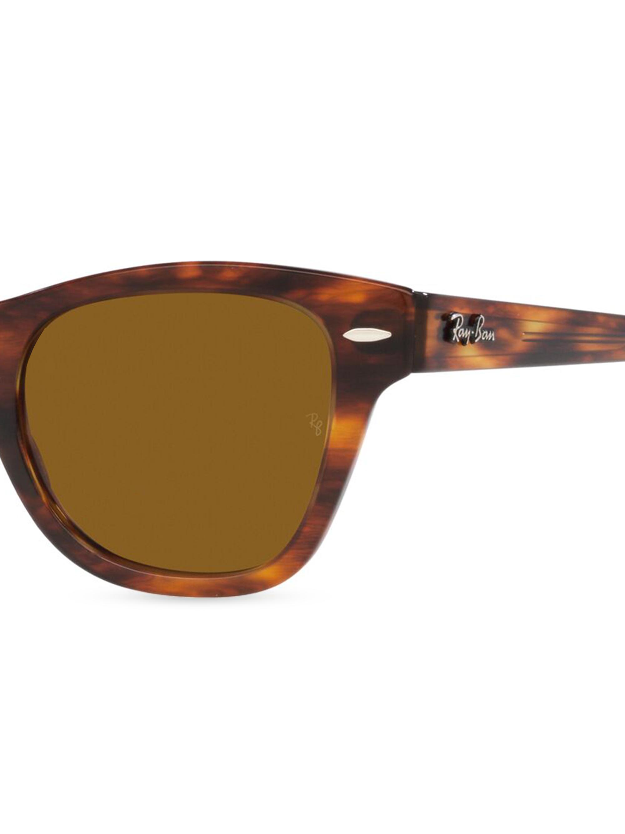 Shop Ray-Ban RB0707S 53MM Square Sunglasses | Saks Fifth Avenue