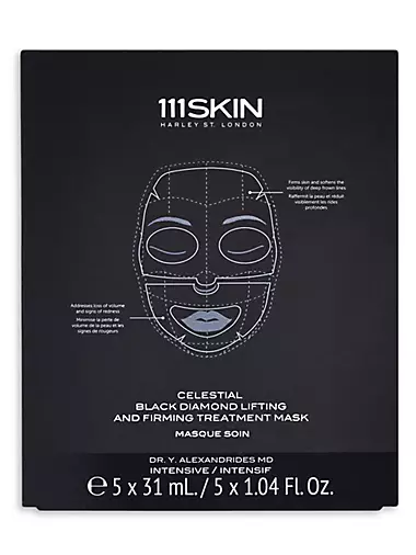 Celestial Black Diamond Lifting & Firming 5-Piece Facial Mask Set