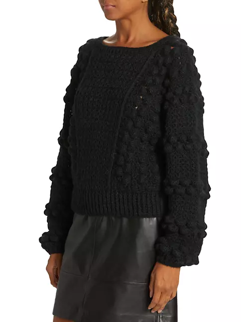 Shop the westside Nora Alpaca-Blend Pullover Sweater | Saks Fifth Avenue
