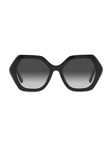 54MM Geometric Sunglasses