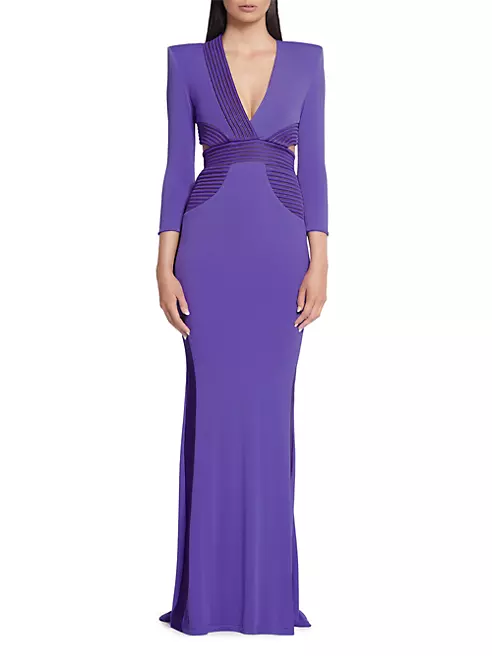 Shop Zhivago Go Your Own Way Jersey Gown | Saks Fifth Avenue