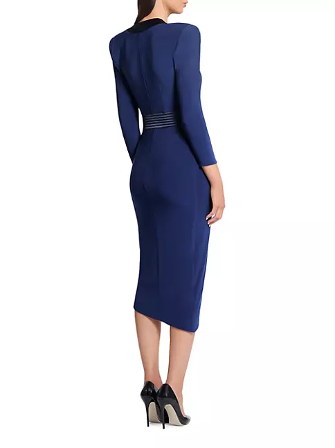 Shop Zhivago Essex Jersey Wrap Midi-Dress | Saks Fifth Avenue