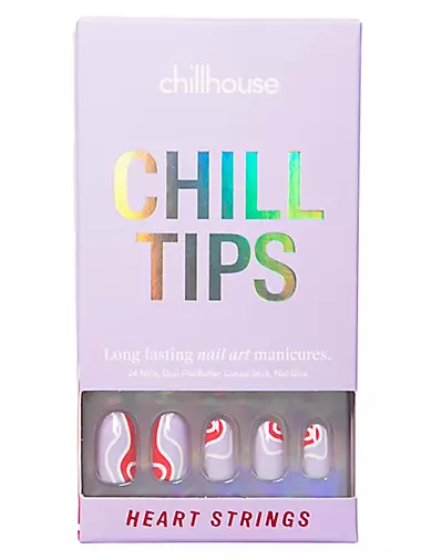 Chill Tips Heart Strings Press-On Nails