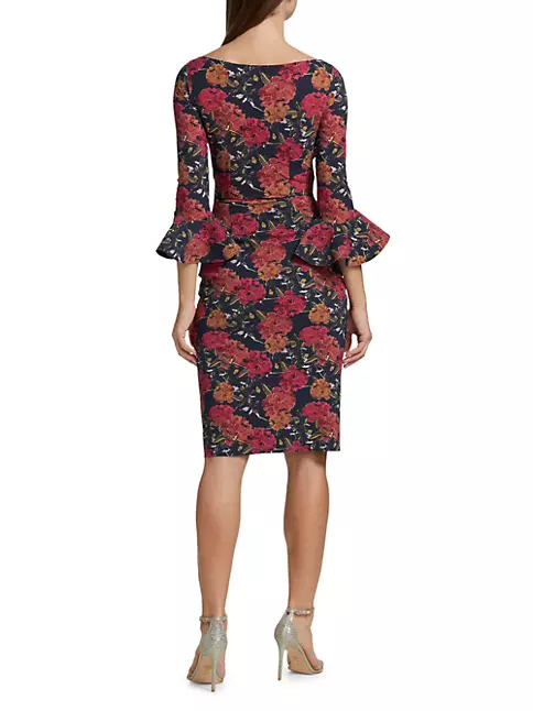 Shop Chiara Boni La Petite Robe Glendora Triana-Print Midi Dress | Saks ...