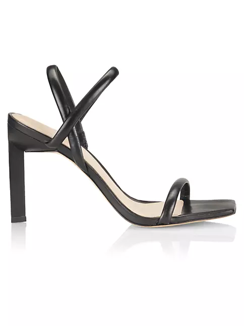 Shop Saks Fifth Avenue COLLECTION Strappy Leather Heels | Saks Fifth Avenue